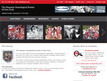 Tablet Screenshot of hispanicgenealogy.com